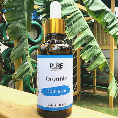 Pure Organic Hair Root Oil – Anti Hair Fall, Stronger & Thicker Hair