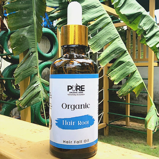 Pure Organic Hair Root Oil – Anti Hair Fall, Stronger & Thicker Hair