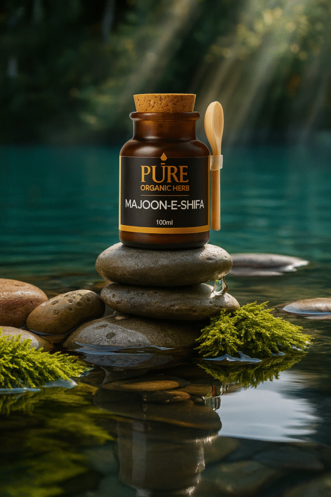 Pure Organic Herb Majoon-E-Shifa 100 ML – Herbal Suplement | Herbal Tonic for Energy & Wellness in Pakistan