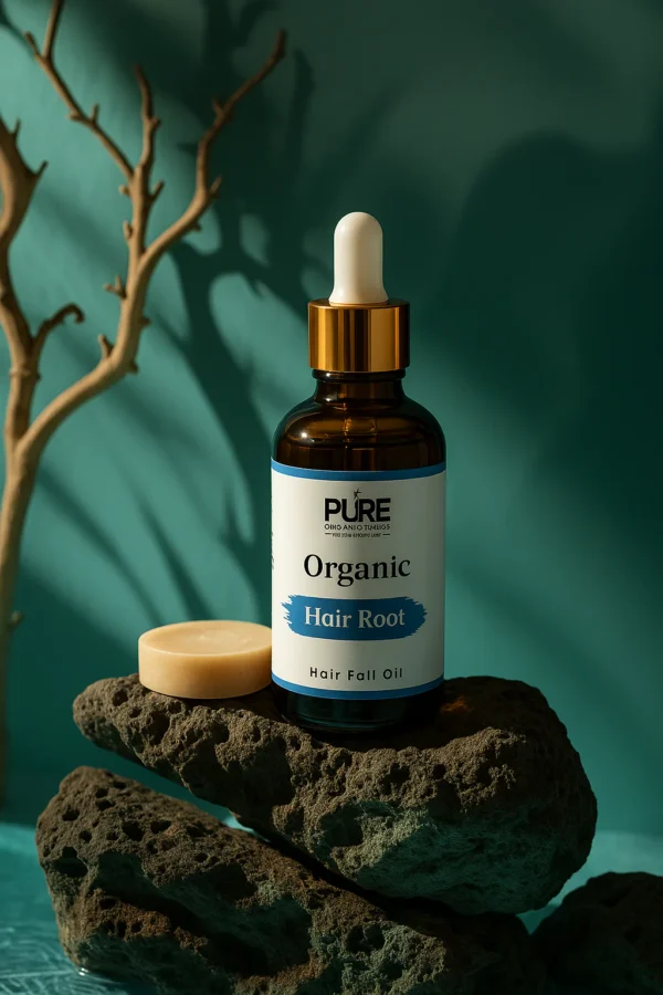Pure Organic Hair Root Oil – Anti Hair Fall, Stronger & Thicker Hair