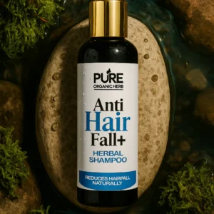 Pure Organic Anti Hair Fall+ Herbal Shampoo – Natural Hair Fall Control