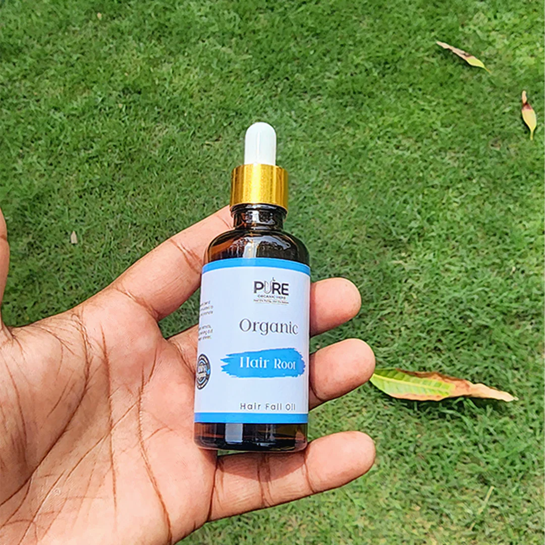 Pure Organic Hair Root Oil – Anti Hair Fall, Stronger & Thicker Hair