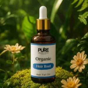 Pure Organic Hair Root Oil – Anti Hair Fall, Stronger & Thicker Hair